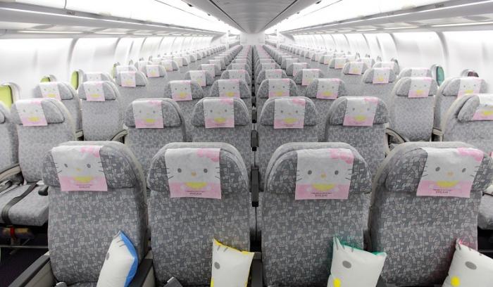 Un avion Hello Kitty pour un vol complètement kawaii : les fans vont adorer ! | #10