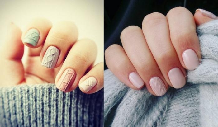 20 nail arts cocooning pour l'hiver