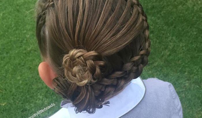 Cette maman fait des tresses impressionnantes et complexes à sa fille tous les matins avant d'aller à l'école | #9