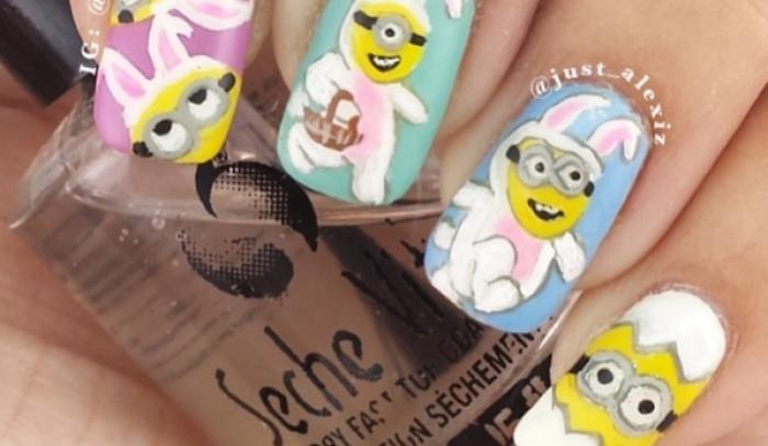 21 nail arts Minions trop mignons ! | #9