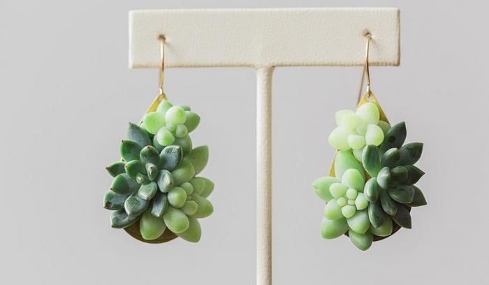 Des bijoux en succulentes qui poussent pendant que vous les portez | #6