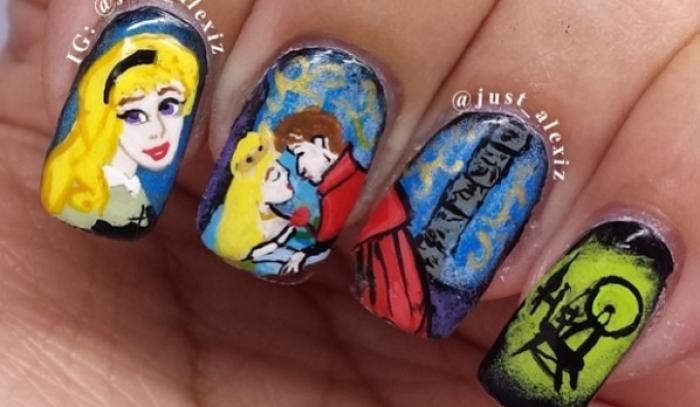 12 nail arts Princesses Disney qui nous font retomber en enfance | #8