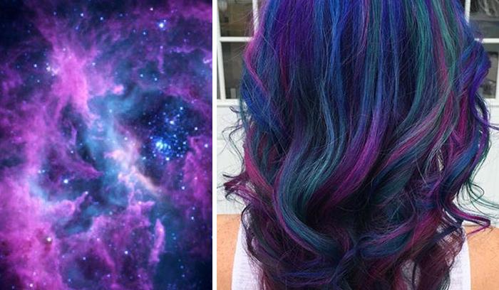 La tendance coiffure Galaxy Hair pour des cheveux aux couleurs de l'espace | #9