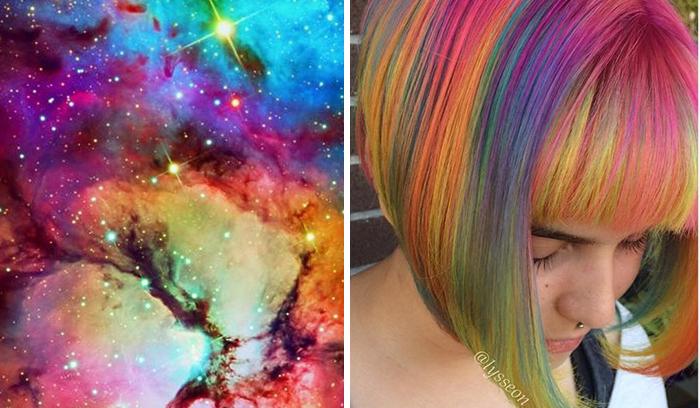 La tendance coiffure Galaxy Hair pour des cheveux aux couleurs de l'espace | #18