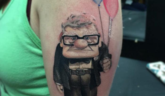 18 tatouages inspirés des dessins animés Pixar | #16