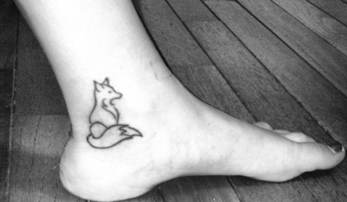 22 petits tatouages sur le pied qui vont vous faire craquer | #9