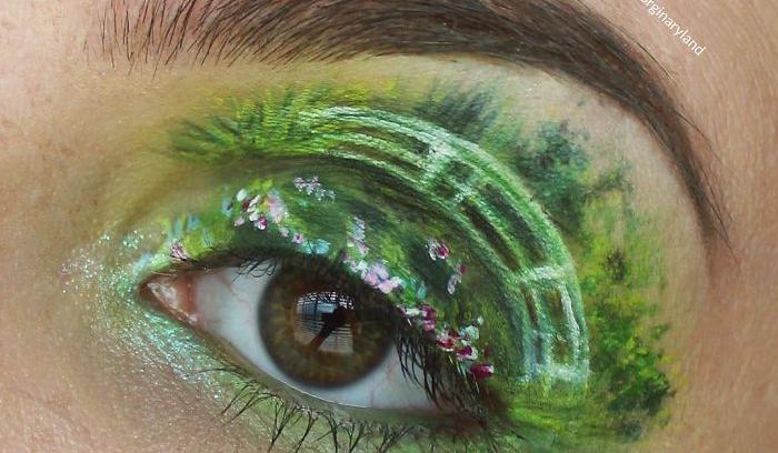 14 magnifiques maquillages que cette make-up artiste réalise sur son propre oeil | #11