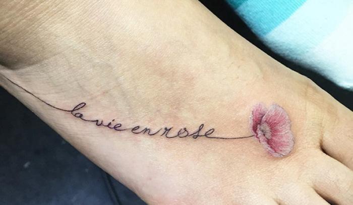 22 petits tatouages sur le pied qui vont vous faire craquer | #19