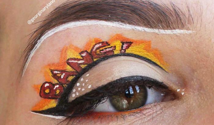 14 magnifiques maquillages que cette make-up artiste réalise sur son propre oeil | #10