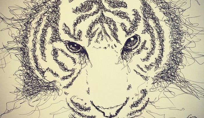 Il transforme ses gribouillages en dessins magnifiques | #6