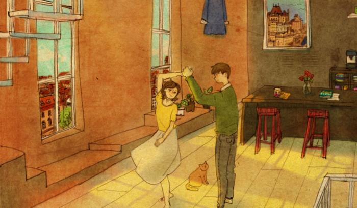 20 illustrations qui montrent que l'amour se nourrit des petites attentions du quotidien | #6