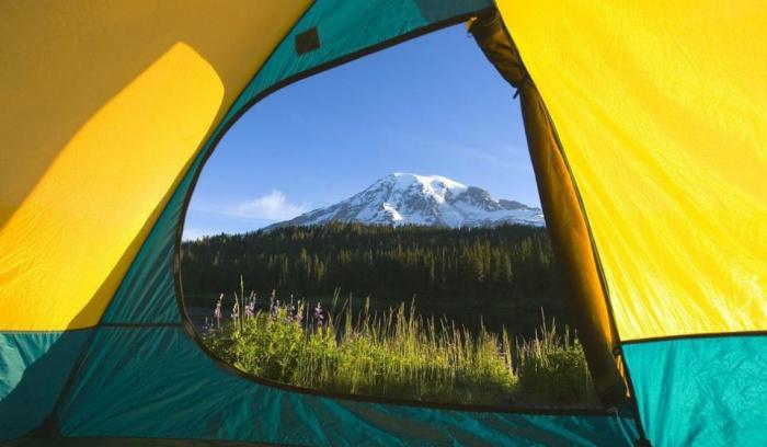 13 paysages magnifiques vus d'une tente qui vont vous (re)donner envie de faire camping ! | #5