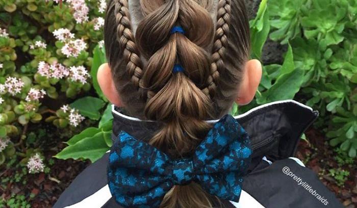 Cette maman fait des tresses impressionnantes et complexes à sa fille tous les matins avant d'aller à l'école | #12