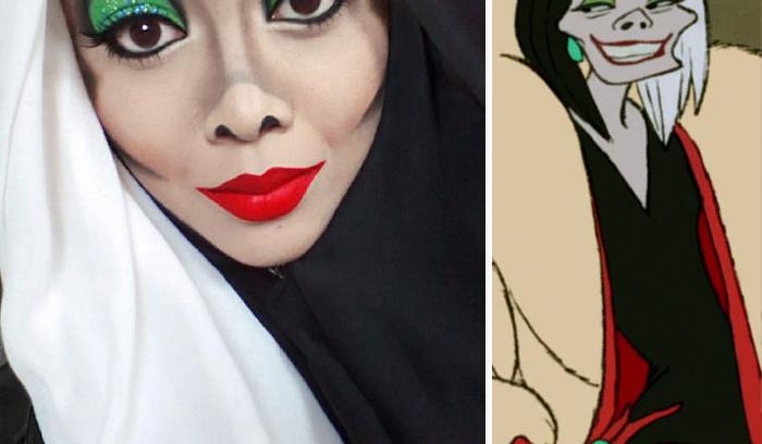 Cette make-up artist se déguise en princesses Disney et le résultat est incroyablement réussi | #6