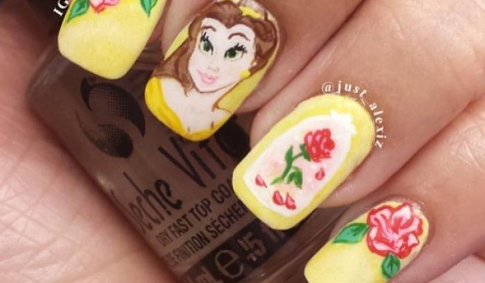 12 nail arts Princesses Disney qui nous font retomber en enfance | #9