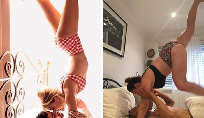 Cette femme reproduit avec beaucoup d'humour les photos Instagram des stars | #9