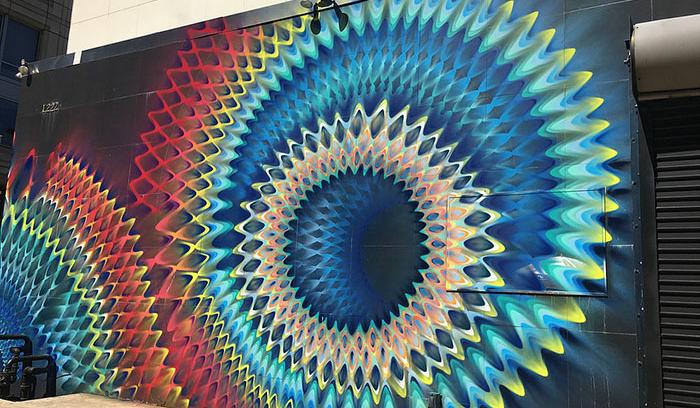 Ce street artiste crée des fresques murales kaléidoscopiques absolument sublimes | #4