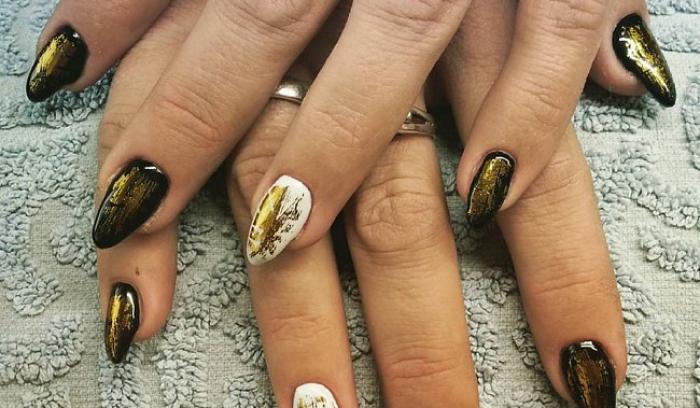 39 idées de nail arts pour mettre un peu de grunge au bout de vos doigts | #5