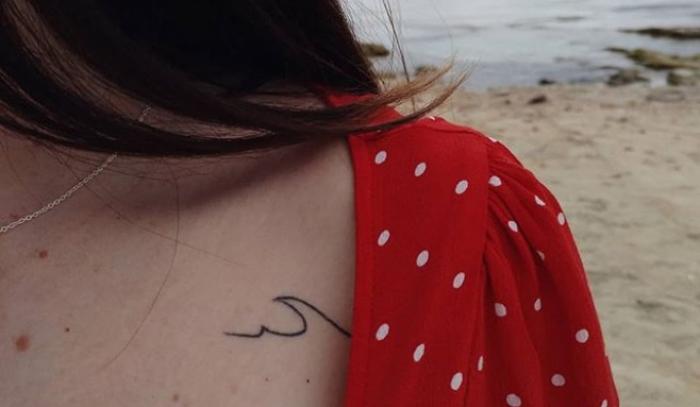 18 idées de tatouages vague pour tous ceux qui adorent la mer | #5