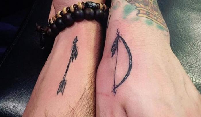 29 petits tatouages assortis pour les couples qui veulent afficher leur amour | #3