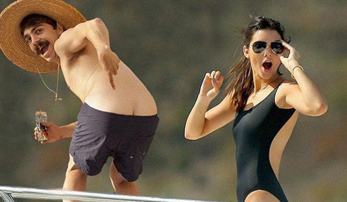 Cet homme se photoshoppe pour apparaître sur les photos de Kendall Jenner et les rend hilarantes