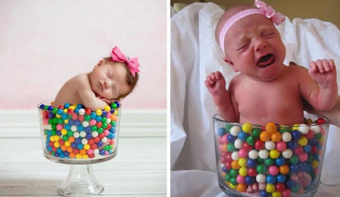 16 photos de naissance complètement ratées et hilarantes | #14