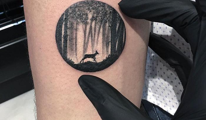 Cette artiste réalise de petits tatouages ronds magnifiques | #13