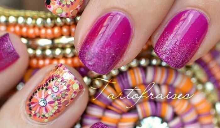 15 jolies idées pour un nail art printanier et ensoleillé | #10