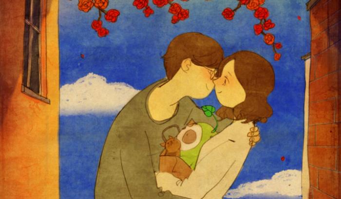 20 illustrations qui montrent que l'amour se nourrit des petites attentions du quotidien | #20