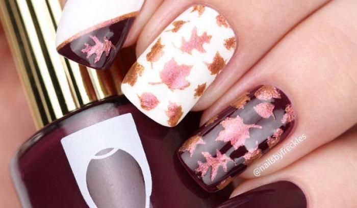 13 nail arts cuivrés parfaits pour l'automne | #4