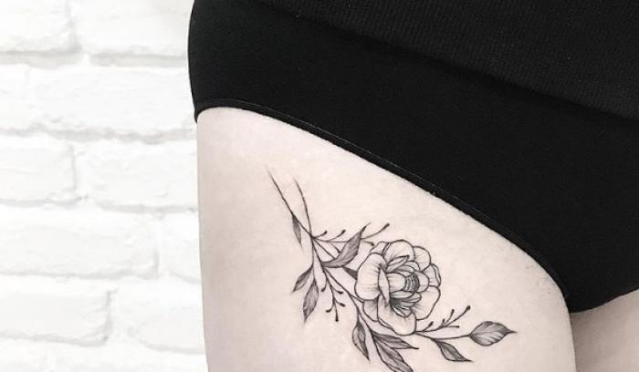 19 sublimes tatouages sur la cuisse que vous allez adorer | #7