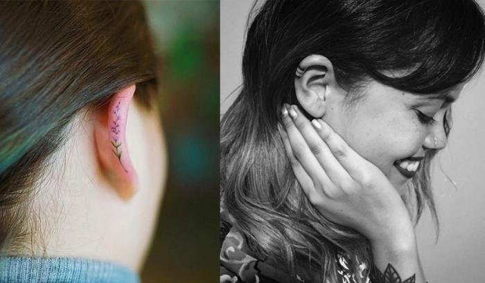 11 tatouages hélix qui vous donneront envie d'un tatouage sur l'oreille