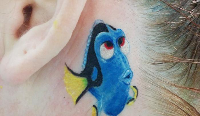 18 tatouages inspirés des dessins animés Pixar | #6