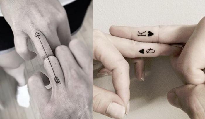 29 petits tatouages assortis pour les couples qui veulent afficher leur amour