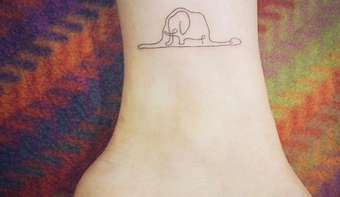22 petits tatouages sur le pied qui vont vous faire craquer | #17