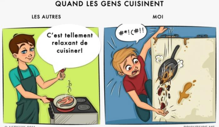 Les gens normaux vs moi : 9 illustrations rigolotes qui montrent qu'on a tous des moments de solitude | #5