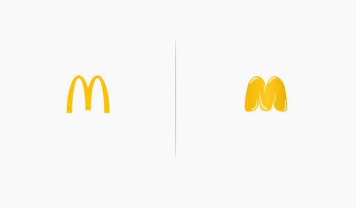 A quoi ressembleraient ces 10 logos connus s'ils étaient transformés par leur propre produit ? | #2