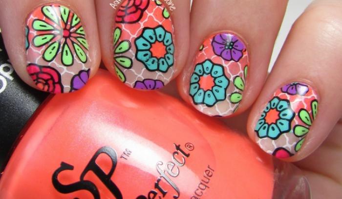 15 jolies idées pour un nail art printanier et ensoleillé | #4