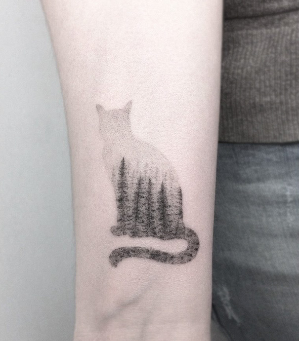 Les 18 Meilleures Idees De Tatouages Chat So Busy Girls
