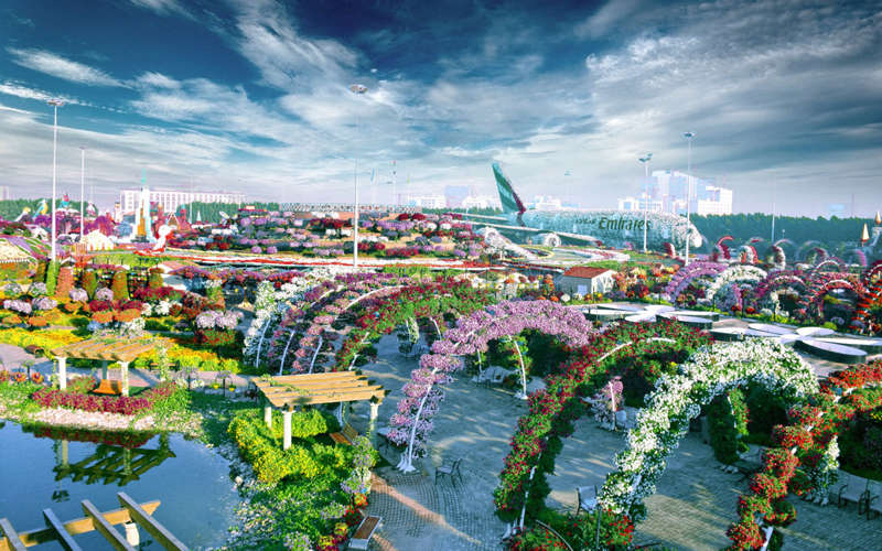 Magic Jardin Bon Découvrez le Dubaï Miracle Garden, le plus grand jardin de fleurs du