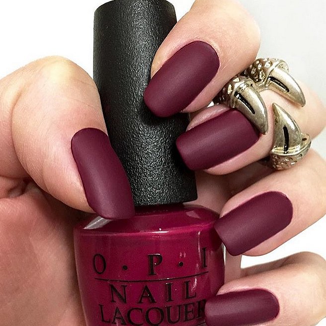 30 Manucures Qui Vont Vous Faire Adorer Les Vernis Mats So Busy Girls