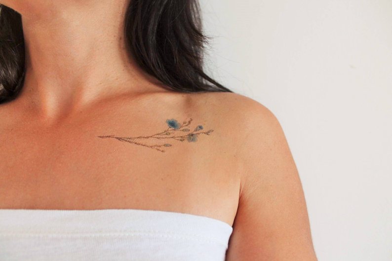 tatouage-temporaire-floral