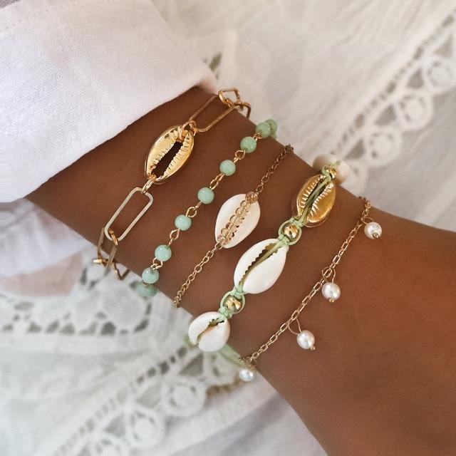 bracelet-coquillage-boheme-lot-bijoux-coquillages