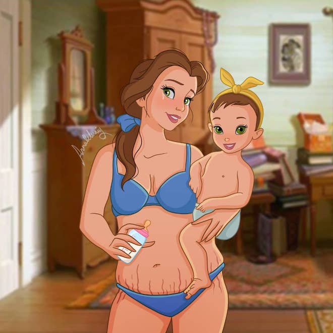 illustrations-princesses-disney-grossesse-enceinte-10