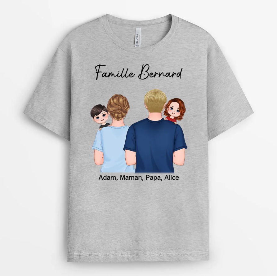t-shirt-personnalise-famille-bernard-illustration