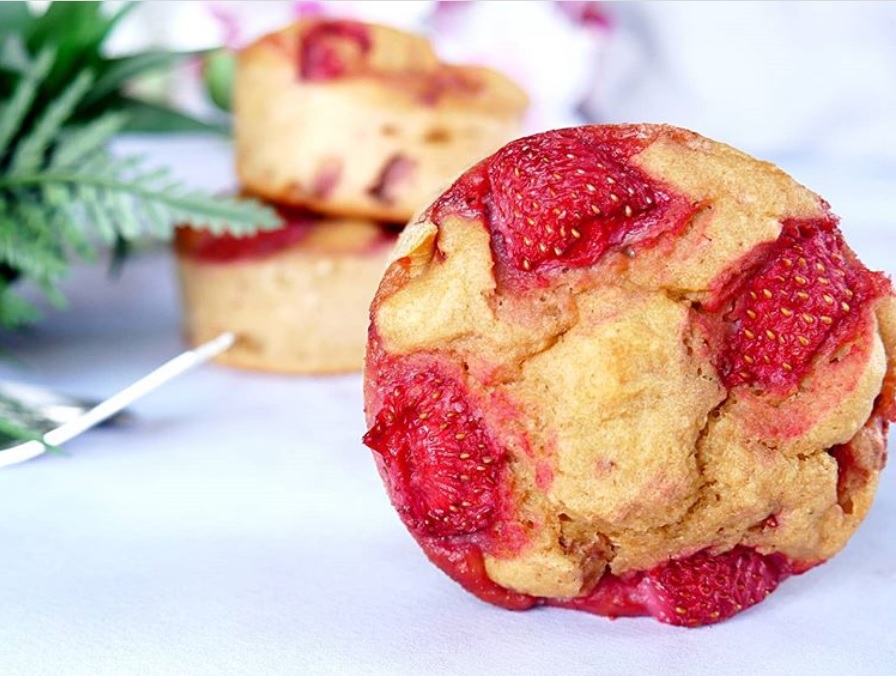 La recette de muffin fraises maison facile