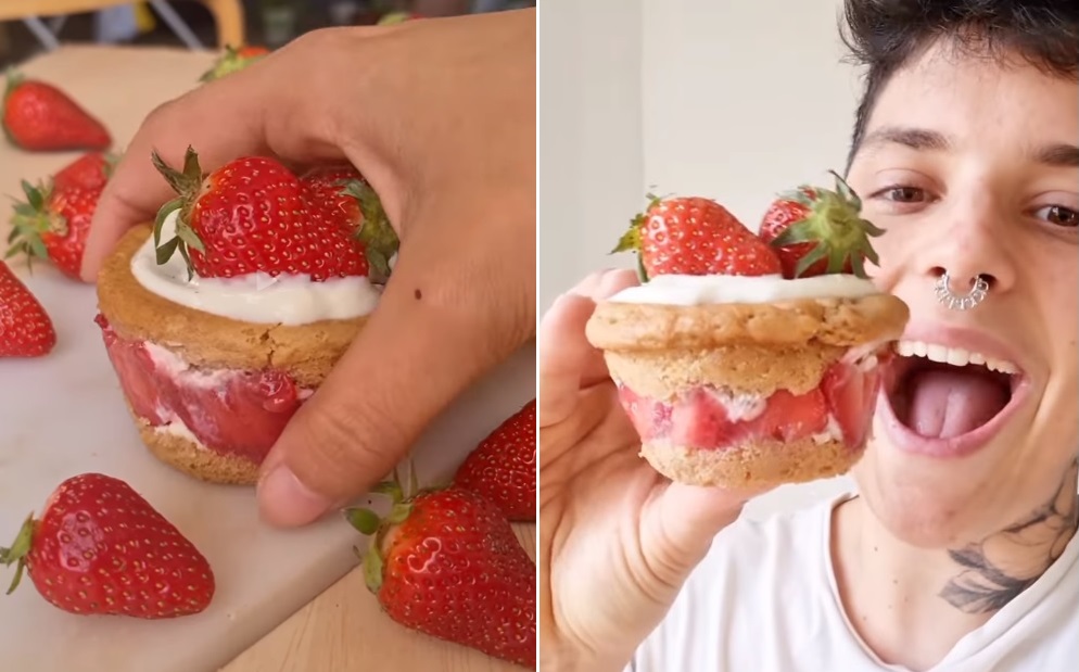 La recette de mini fraisiers express facile et rapide