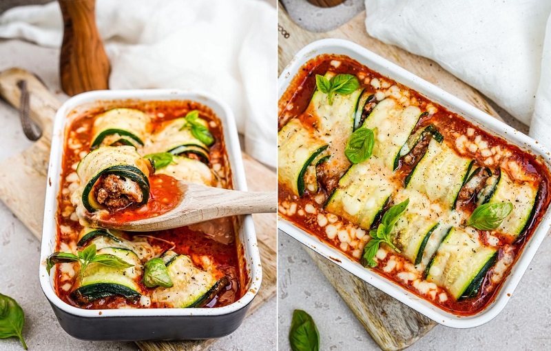 La recette de cannelloni de courgette facile et rapide