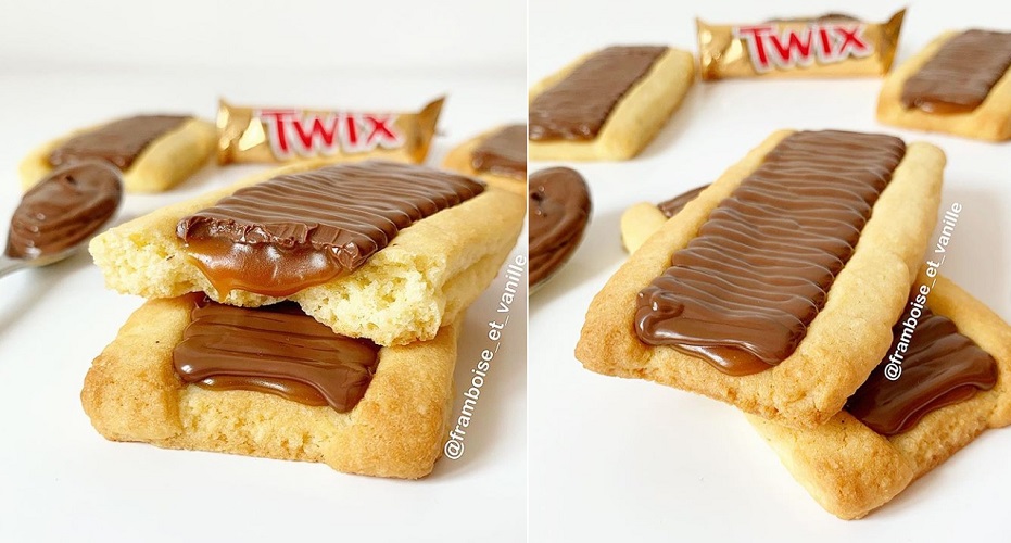 La recette des biscuits Twix Top maison