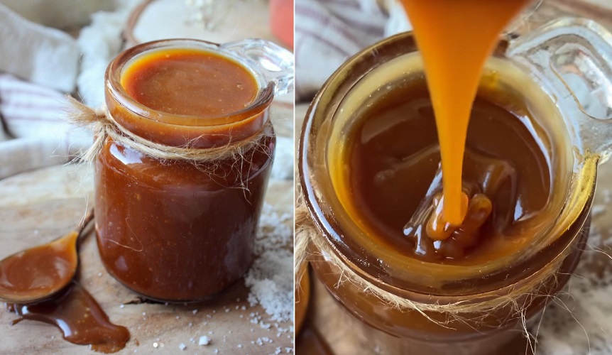 Recette de caramel beurre salé